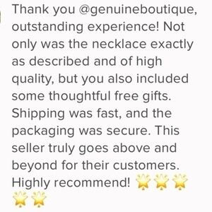 Thank You for a 5 star Review.